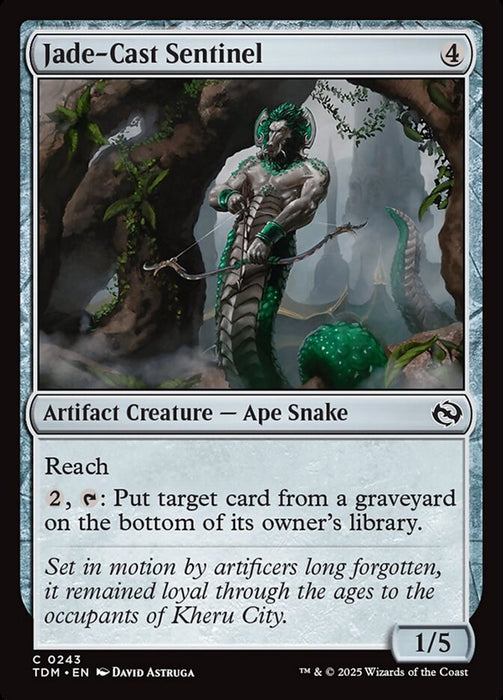 Jade-Cast Sentinel (Foil)