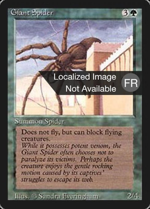 Araignée géante - Giant Spider