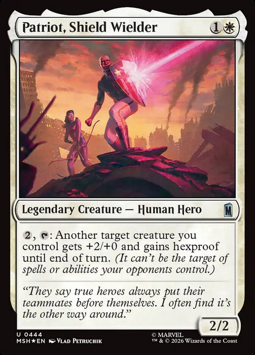 Patriot, Shield Wielder - Legendary - Surge Foil (Foil)