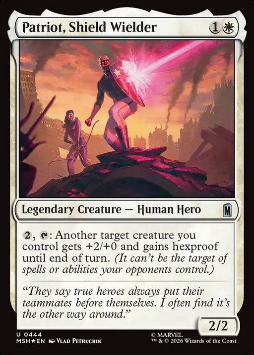 Patriot, Shield Wielder - Legendary - Surge Foil (Foil)