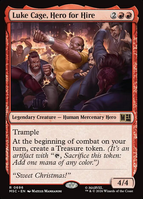 Luke Cage, Hero for Hire - Legendary (Foil)