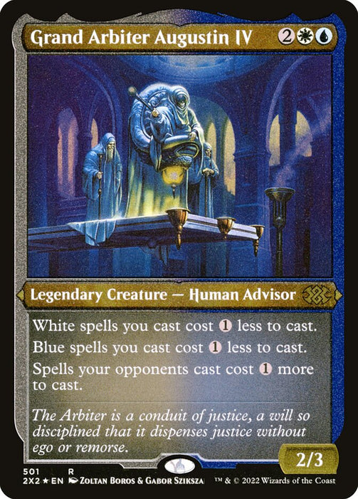 Grand Arbiter Augustin IV - Etched - Inverted - Legendary - Etched (Foil)