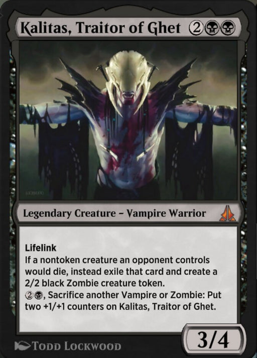 Kalitas, Traitor of Ghet - Legendary