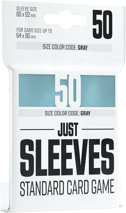 Gamegenic Just Sleeves (50 ct) Clear