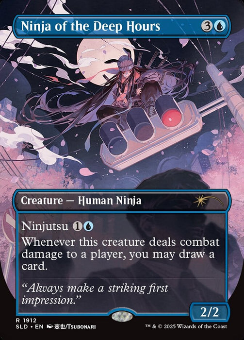 Ninja of the Deep Hours - Borderless - Full Art - Inverted (Foil)