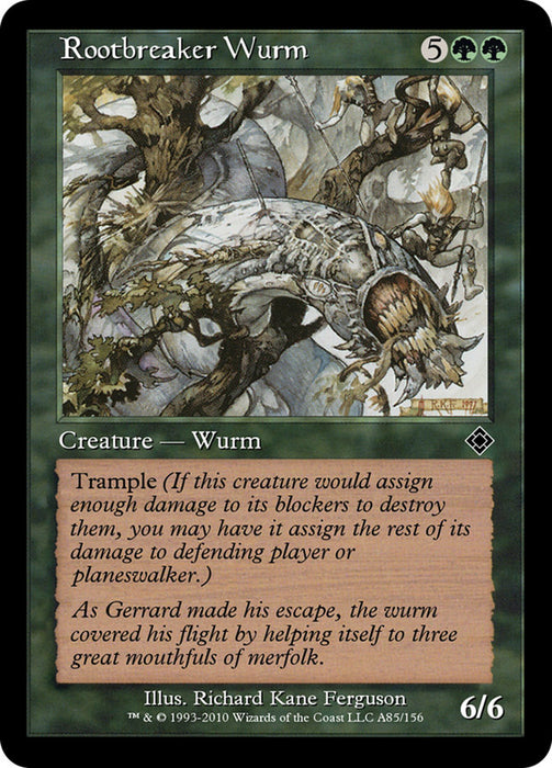 Rootbreaker Wurm - Retro Frame