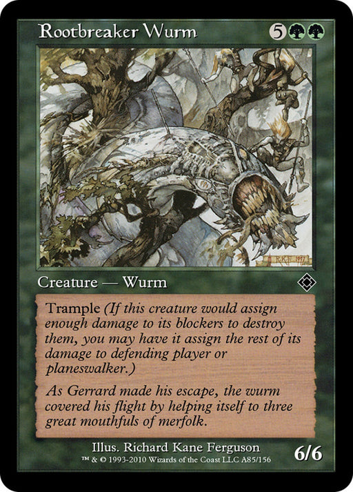Rootbreaker Wurm - Retro Frame
