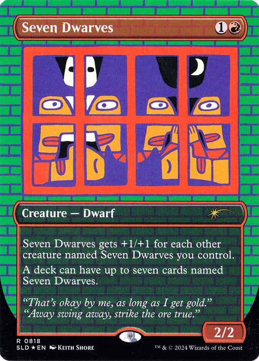 Seven Dwarves - Full Art - Inverted (Foil)
