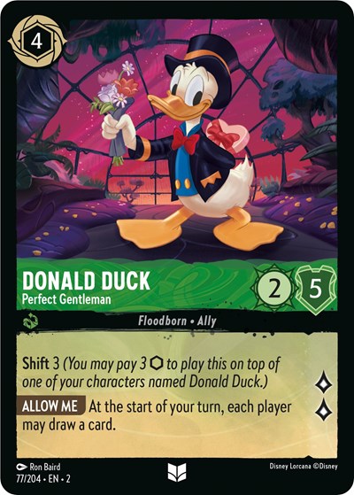 Donald Duck - Perfect Gentleman - Foil