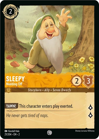 Sleepy - Nodding Off - Foil