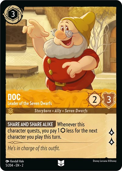 Doc - Leader of the Seven Dwarfs - Foil