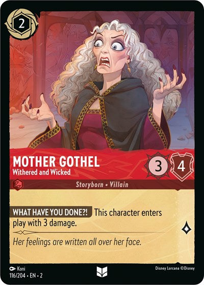 Mother Gothel - Withered and Wicked - Foil
