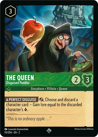 The Queen - Disguised Peddler - Foil