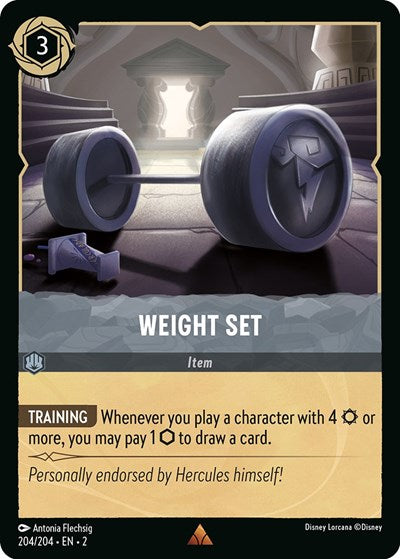 Weight Set - Foil