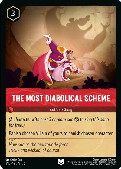 The Most Diabolical Scheme - Foil