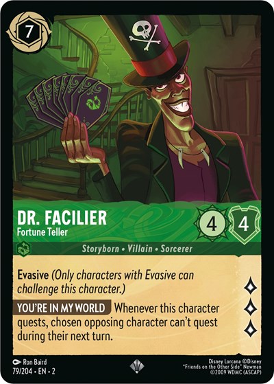 Dr. Facilier - Fortune Teller - Foil