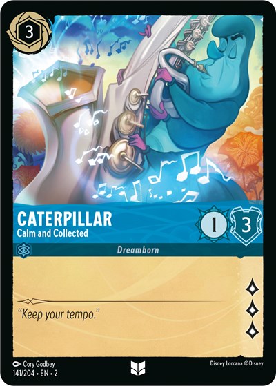 Caterpillar - Calm and Collected - Foil