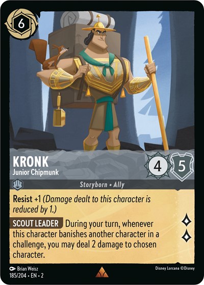 Kronk - Junior Chipmunk - Foil