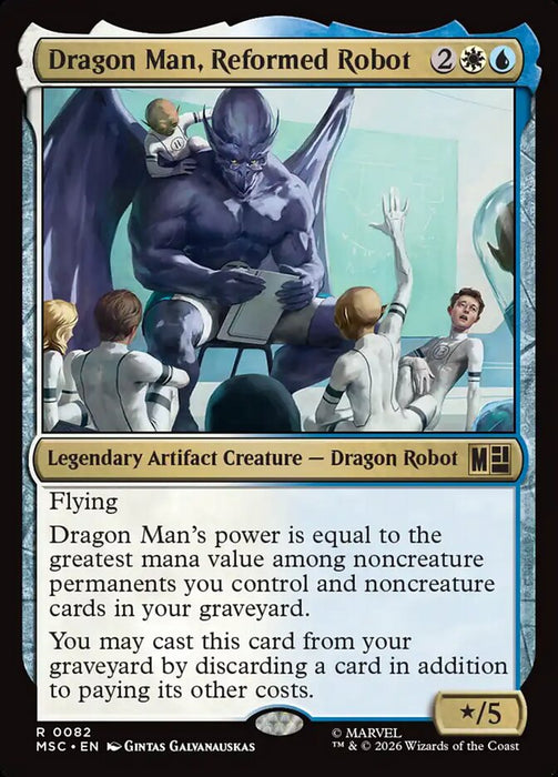 Dragon Man, Reformed Robot - Legendary - Surge Foil (Foil)