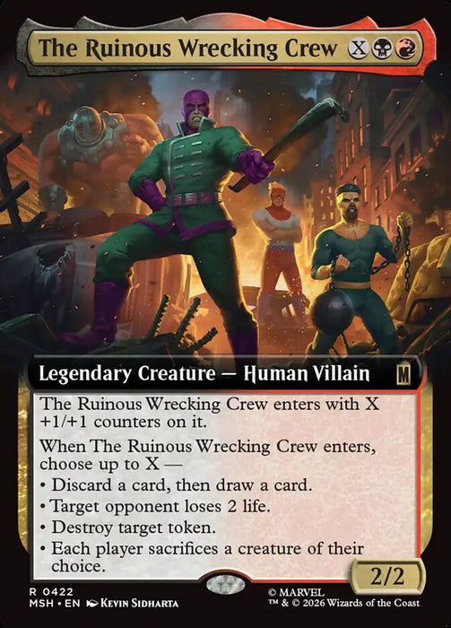 The Ruinous Wrecking Crew - Legendary (Foil)