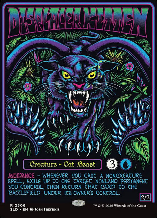Displacer Kitten - Borderless - Full Art (Foil)