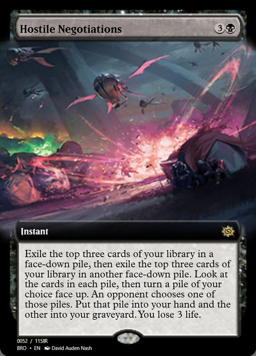 Hostile Negotiations (Foil)