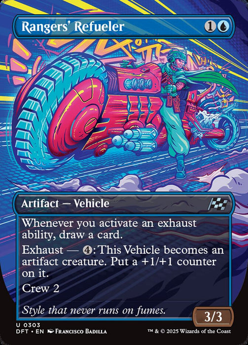 Rangers' Refueler - Borderless - Inverted