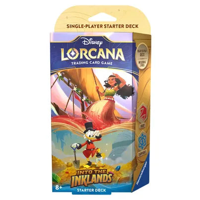 Disney Lorcana: Into the Inklands: Starter Deck Ruby/Sapphire (English)