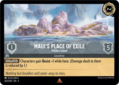 Maui's Place of Exile - Hidden Island - Foil