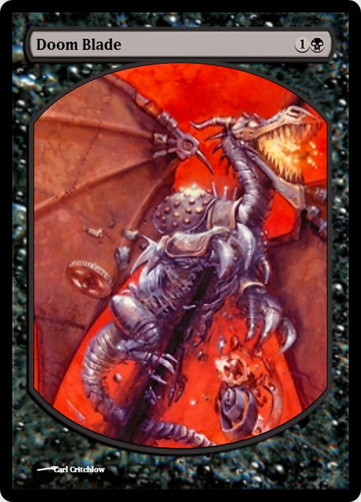 Doom Blade - Textless - Full Art (Foil)