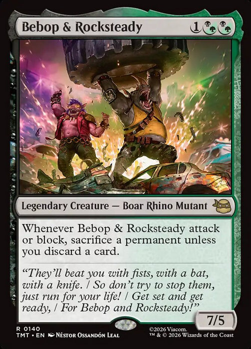 Bebop & Rocksteady - Legendary (Foil)