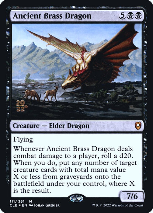 Ancient Brass Dragon (Foil)