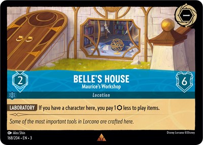 Belle's House - Maurice's Workshop (Enchanted)