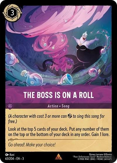 The Boss is on a Roll - Foil