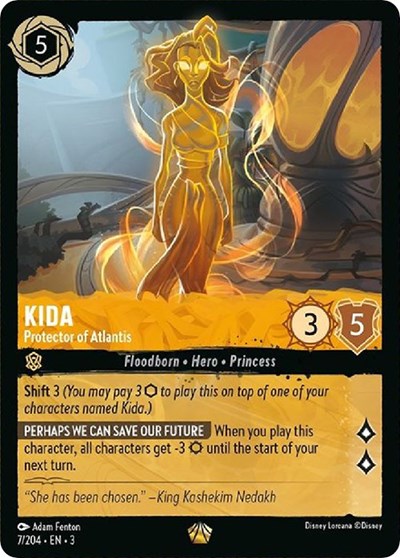 Kida - Protector of Atlantis (Enchanted) - Foil
