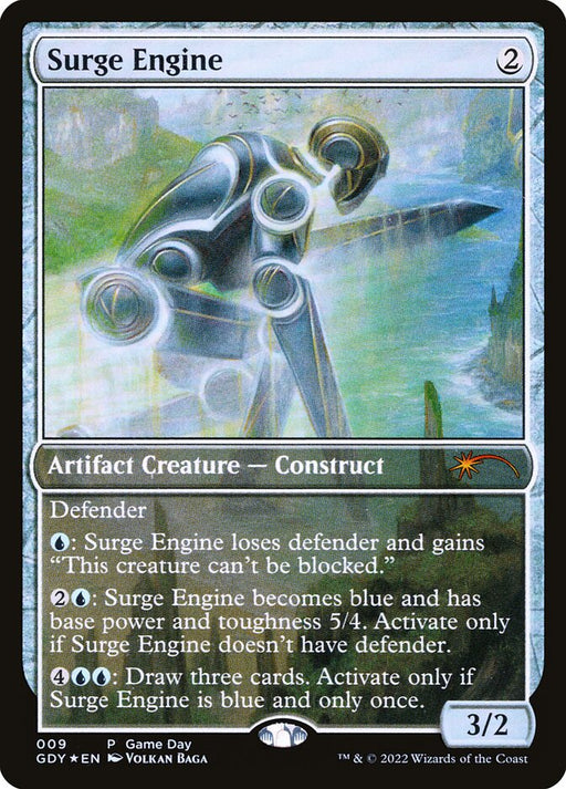 Surge Engine - Full Art - Inverted (Foil)