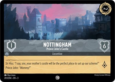 Nottingham - Prince John's Castle - Foil