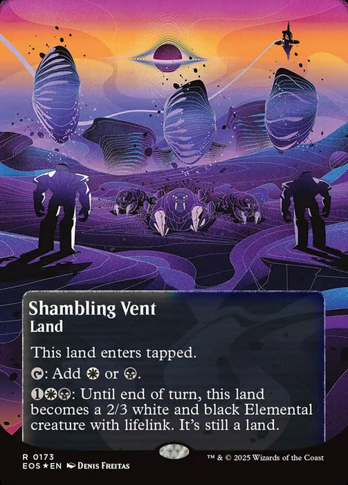 Shambling Vent - Full Art - Inverted (Foil)