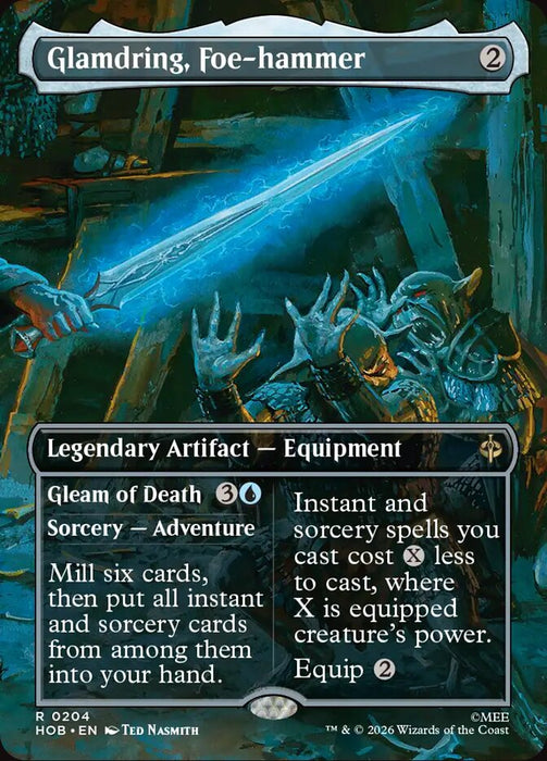 Glamdring, Foe-hammer // Gleam of Death - Borderless
