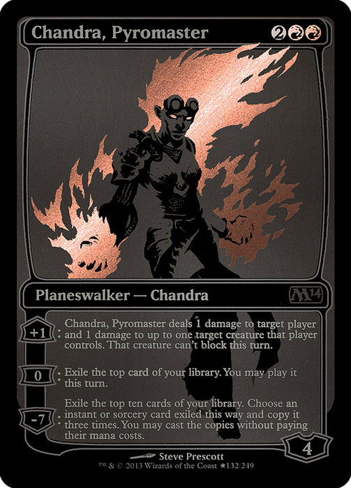 Chandra, Pyromaster - Inverted (Foil)