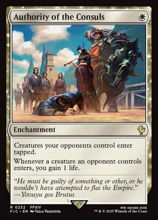 Authority of the Consuls - Enchantment - Surge Foil