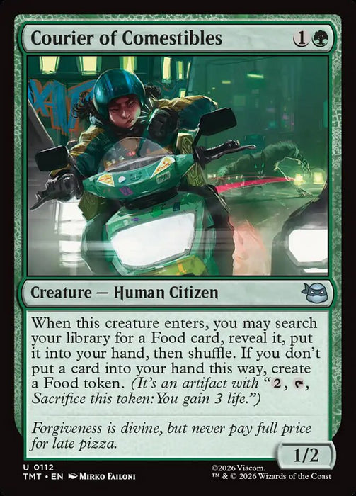 Courier of Comestibles (Foil)