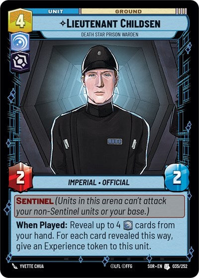 Lieutenant Childsen - Death Star Prison Warden