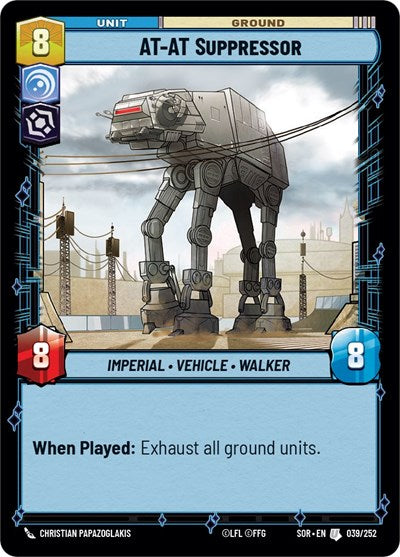 AT-AT Suppressor - Foil