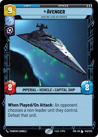 Avenger - Hunting Star Destroyer - Foil