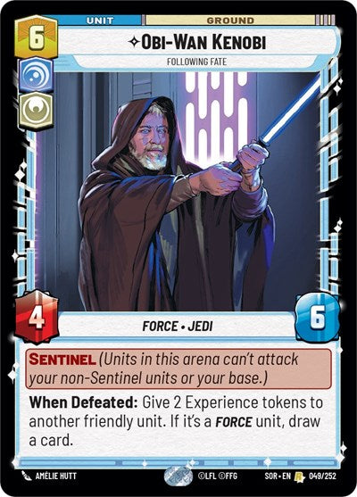 Obi-Wan Kenobi - Following Fate - Foil