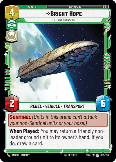 Bright Hope - The Last Transport - Foil