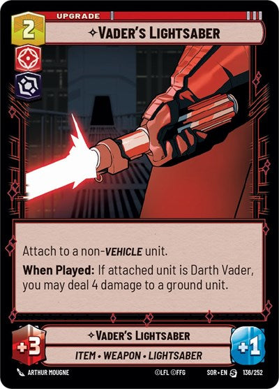 Vader's Lightsaber - Foil