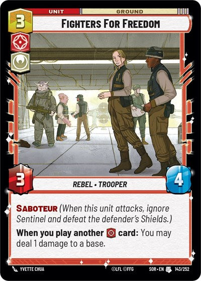 Fighters For Freedom - Foil