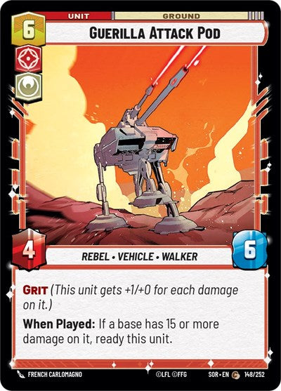 Guerilla Attack Pod - Foil